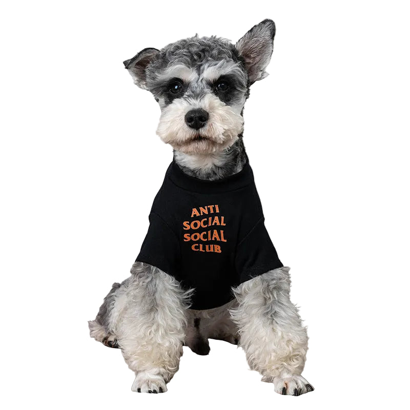 rio’s anti social tee dog clothing
