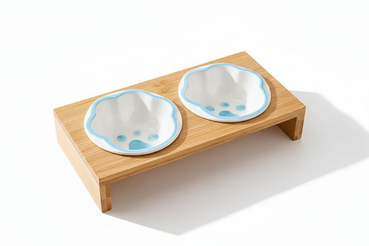 Rio’s Raised Paw Bowl