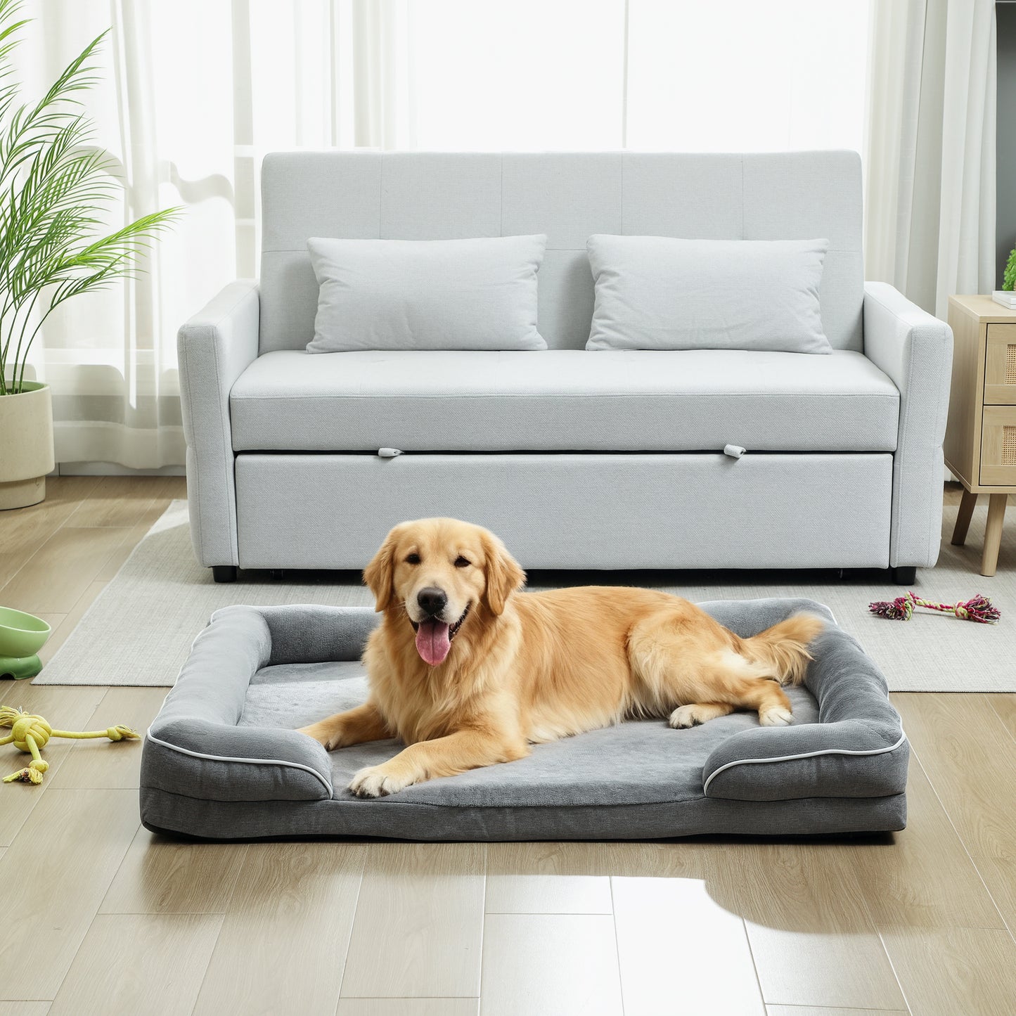 supportive comfortable dog bed