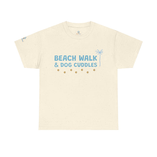 My Human's Beach Walk & Dog Cuddles Tee
