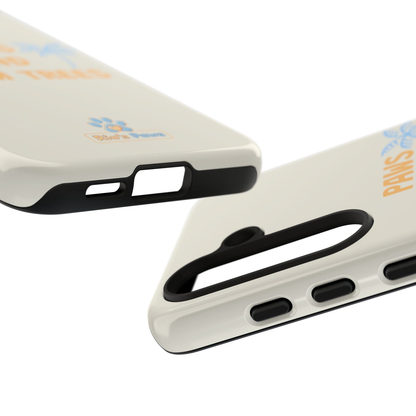 My human's Paws and Palm Trees Phone Case