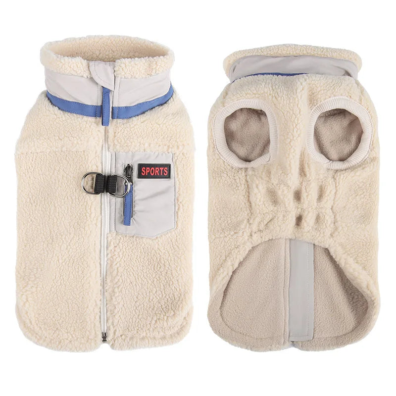 rio’s alpine vest fleece dog clothing