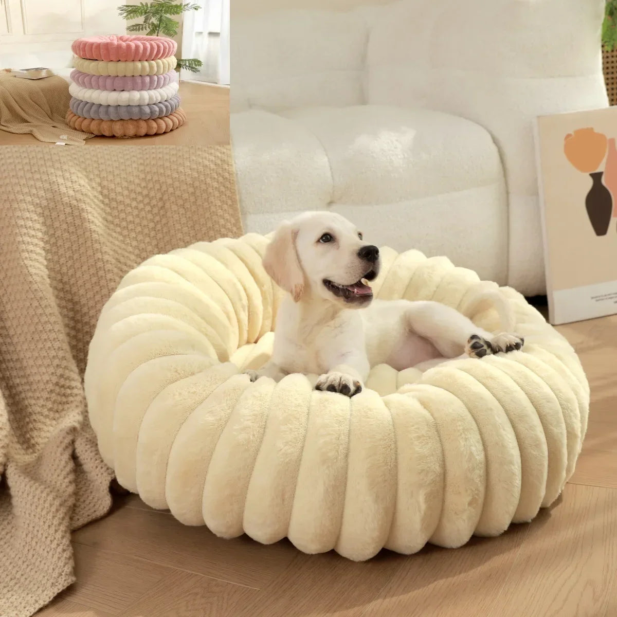 Rio’s Cozy Round Bed